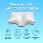 Ergonomic Cervical Relief Pillow