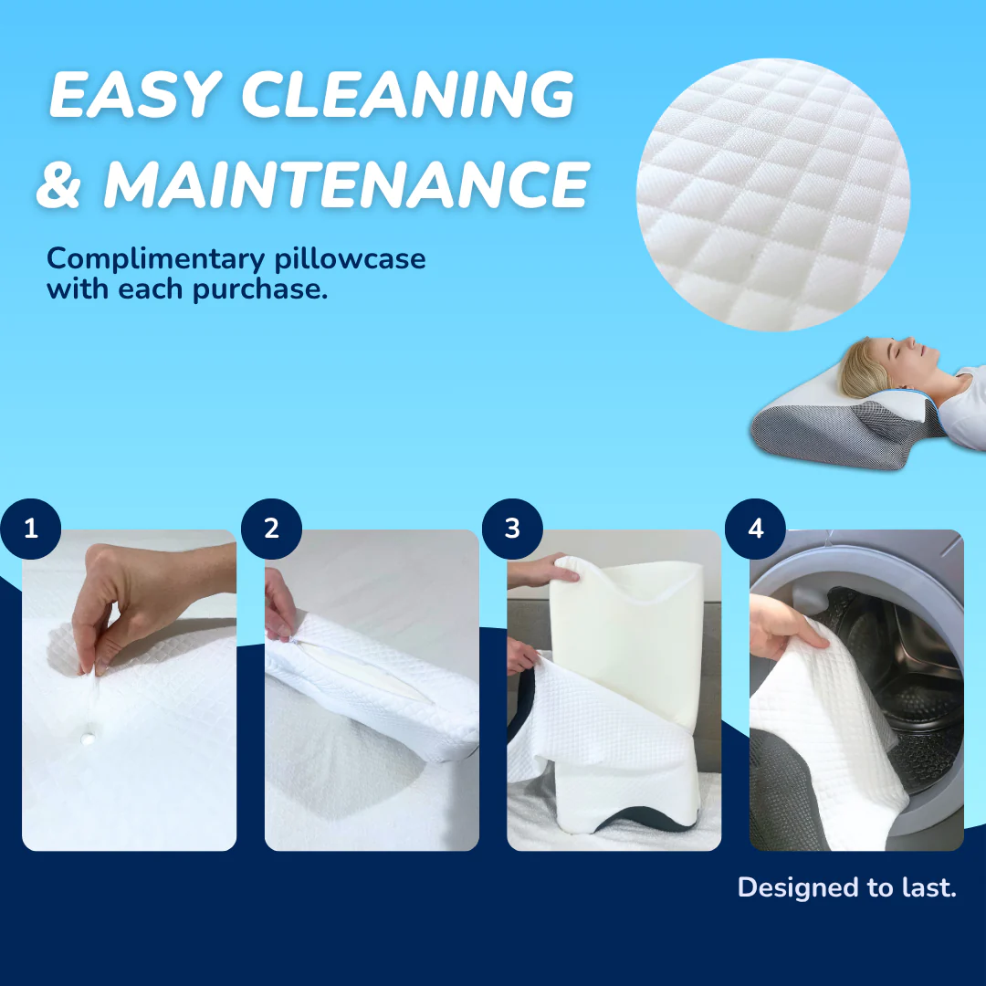 Ergonomic Cervical Relief Pillow