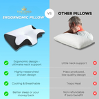 Ergonomic Cervical Relief Pillow