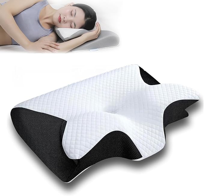 Ergonomic Cervical Relief Pillow