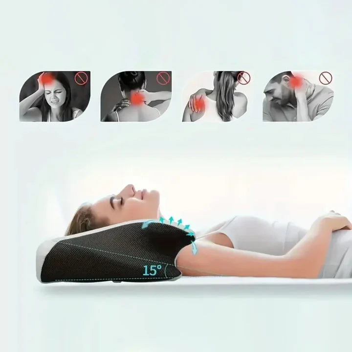 Ergonomic Cervical Relief Pillow